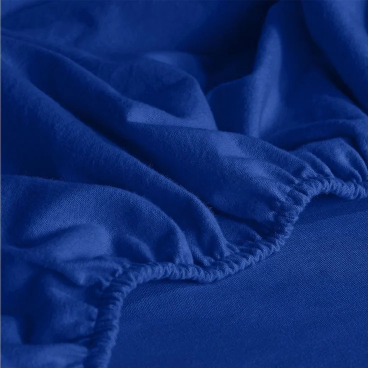 Erwin Müller Spannbettlaken Spannbettlaken "Erlangen", Biber, Gummizug: Rundumgummi, (1 Stück), Uni – Bild 3