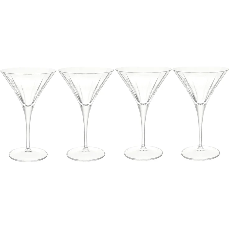 Luigi Bormioli Martiniglas/cocktailglas Bach 26 cl 4 stk. Klar – Bild 1