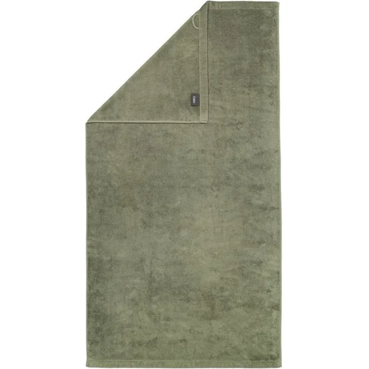 CAWÖ Duschtuch - Lifestyle, Walkfrottier, Baumwolle, einfarbig Grün 70x140cm – Bild 4