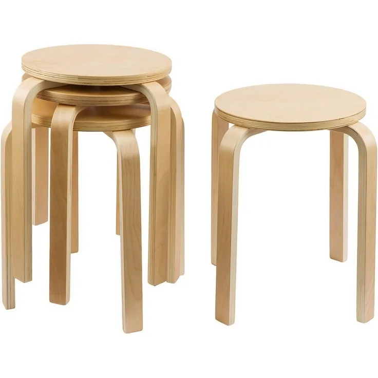 Youyijia Angelhocker Esszimmerstühle Esszimmerstühle 4er Set Aus Holz