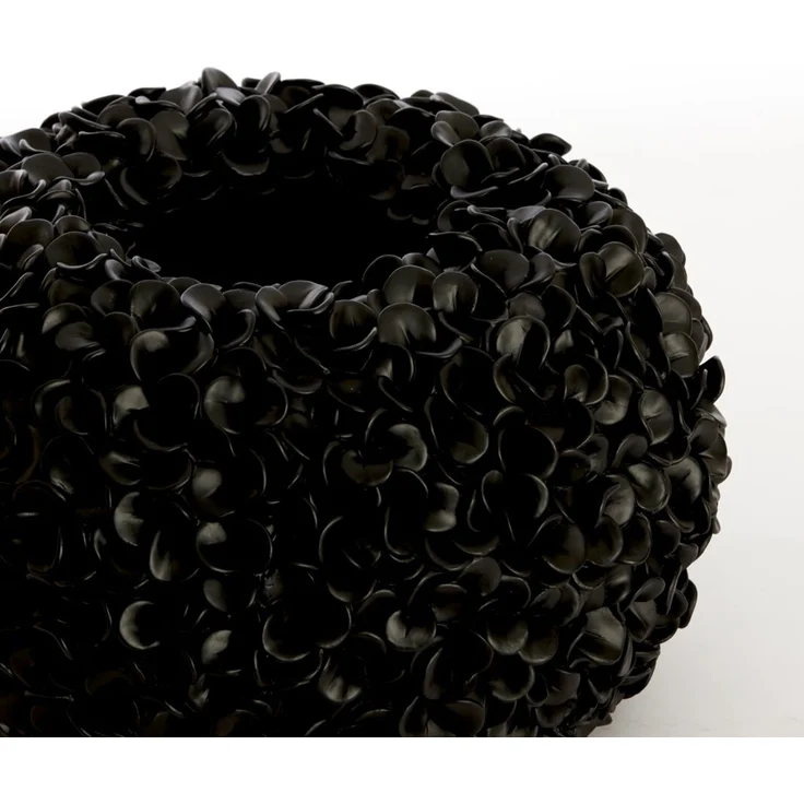 Light&Living 'PHYLIA' Vase, Kunststoff schwarz, 38 x 23 x 38 cm, runde Form – Bild 5