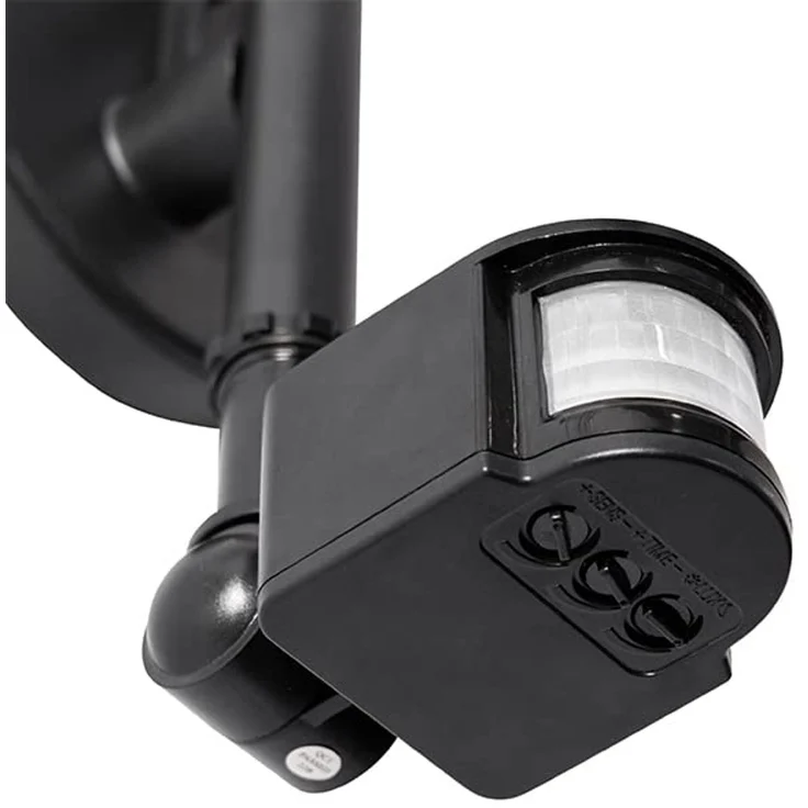 Qazqa Außen-Wandleuchte Daphne, ohne Leuchtmittel, E27, Schwarz, Klassisch / Antik, Aluminium, 1-flammig – Bild 5