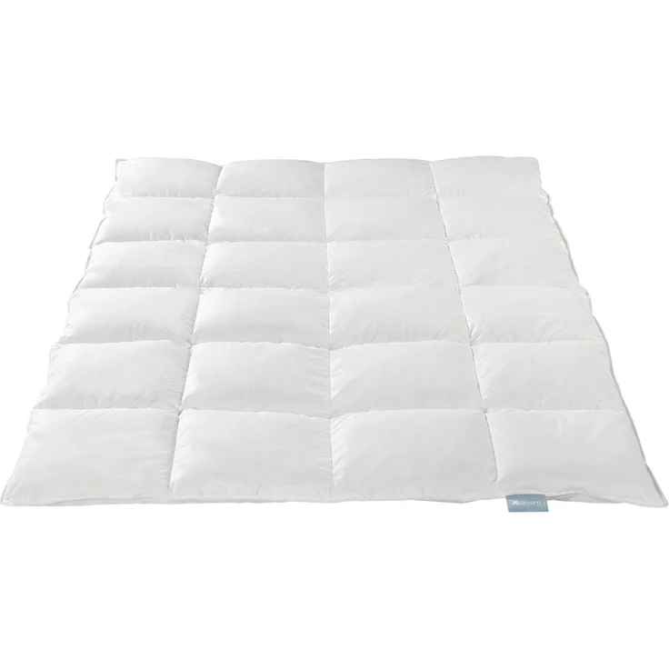 XDREAM Daunenbettdecke Nature Daunendecke, 135x200 cm und weitere Größen, Füllung: 90% Daunen, 10% Federn, Bezug: 100% Baumwolle, alle Wärmeklassen, Sommer oder Winter – Bild 5