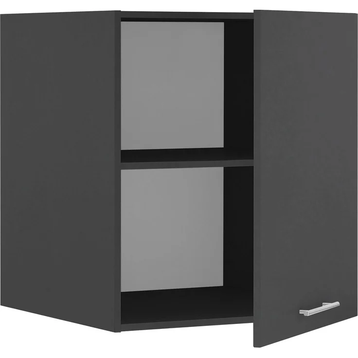 Laundreezy Aufsatzschrank Laundreezy, Aufsatzschrank BxHxT 68x76x68 cm (1-St) Breite 68cm, Tür L/R montierbar, Softclose-Funktion – Bild 3