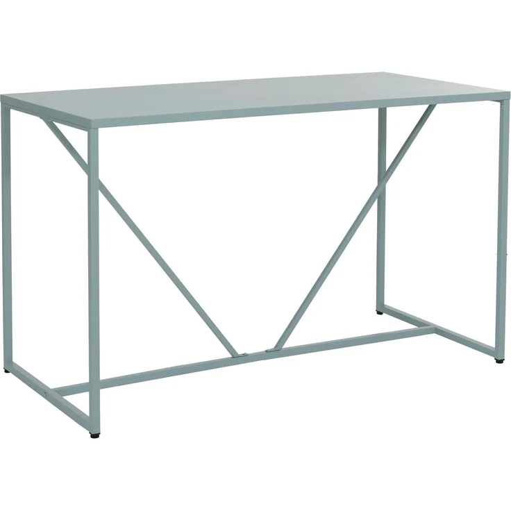 Schreibtisch HWC-R26, Konsolentisch Laptoptisch, Industrial Metall 75 x 120 x 60 cm ~ mint – Bild 9