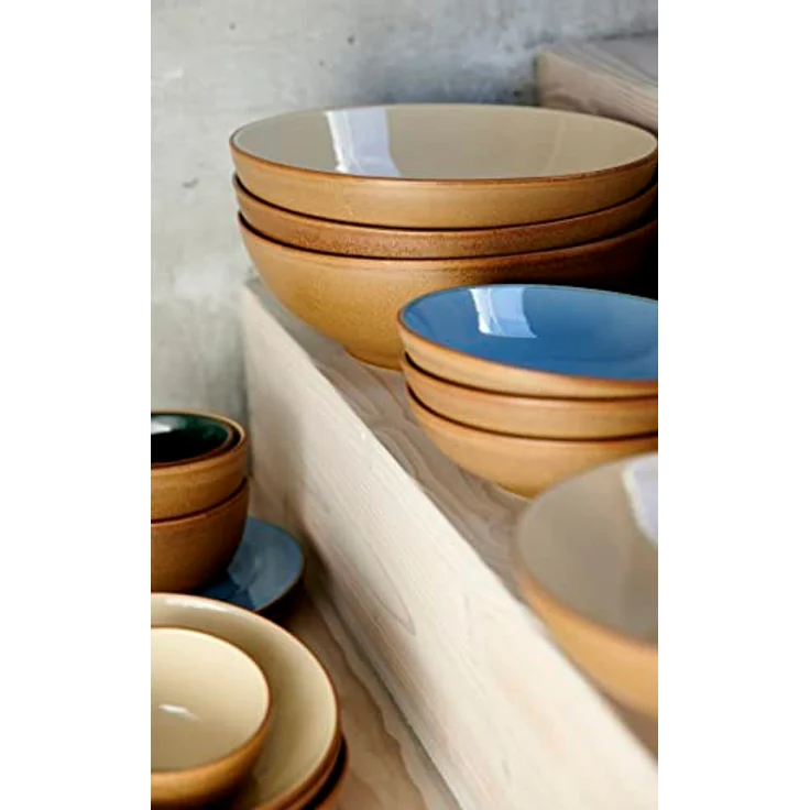 Bitz Salatschüssel 30 cm Wood/Sand Steinzeug – Bild 5