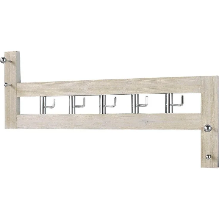 Wandgarderobe "Zoran" mit 5 Haken