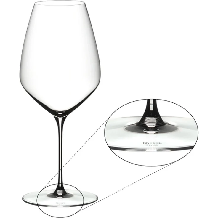 Riedel VELOCE Syrah / Shiraz Weinglas 2er Set + Poliertuch – Bild 3