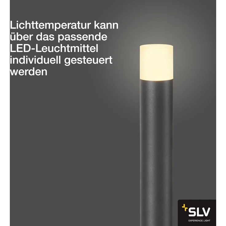 SLV 1006182 GRAFIT E27 90 Pole round Stehleuchte anthrazit – Bild 3