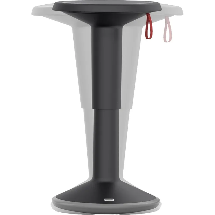 Hocker 100U schwarz/grau