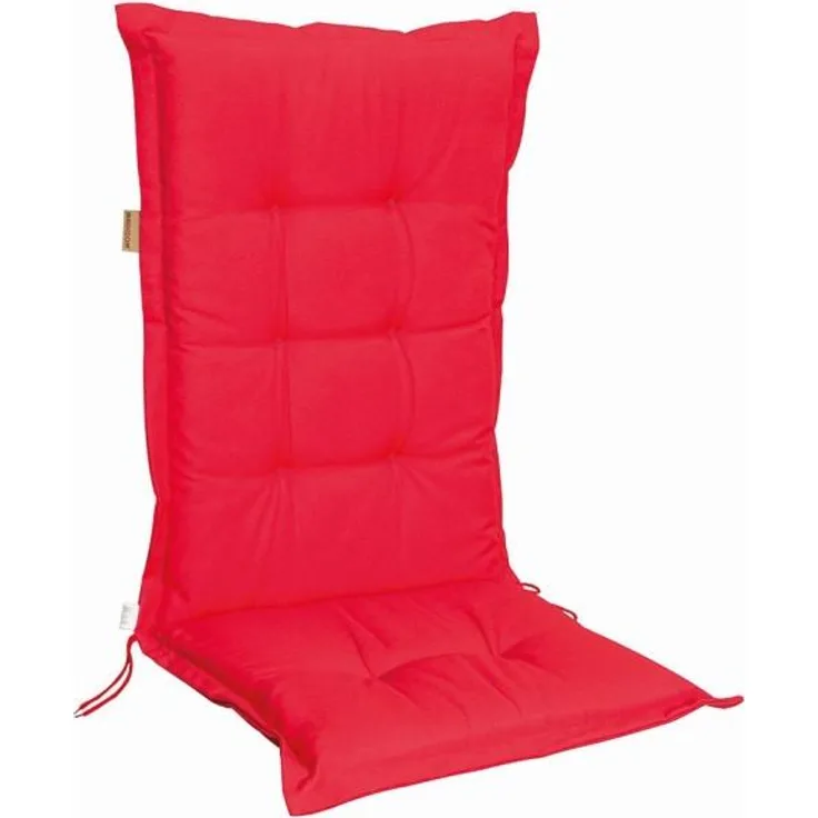 Panama rot, Auflage zu Sessel niedrig 50% Baumwolle / 45% Polyester