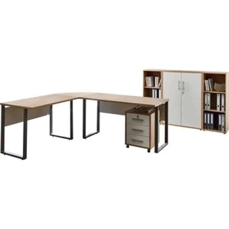 BMG Möbel Büromöbel-Set Tabor Office 2, (Set, 6-tlg) – Bild 6