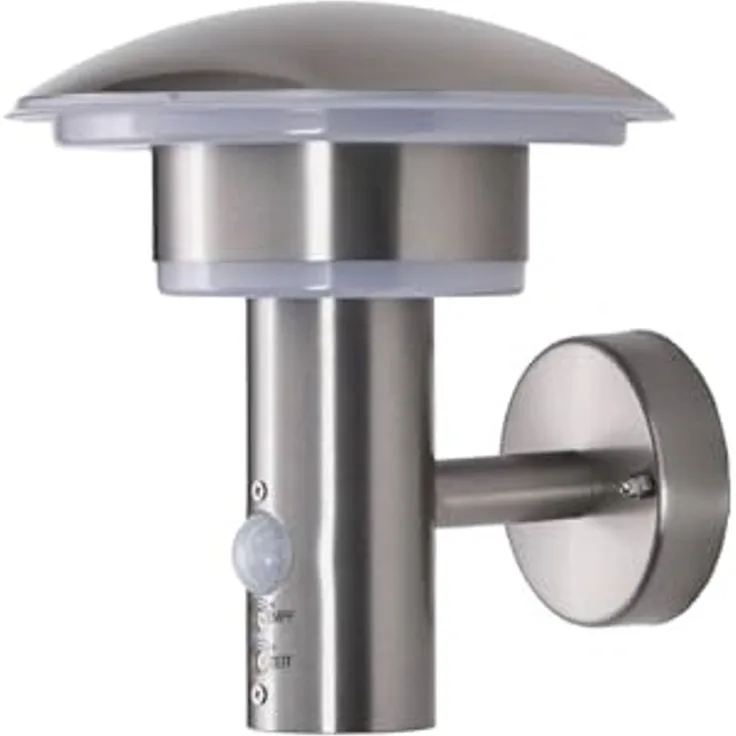 Lindby Außen-Wandleuchte Lillie, 1 x 9 W LED, warmweiß