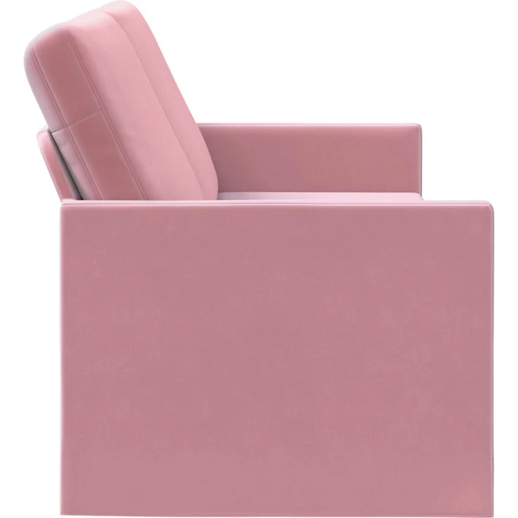 vidaXL 3-Sitzer Sofa Rosa 190 x 81 x 82 cm Samt (V) 42041124 – Bild 3