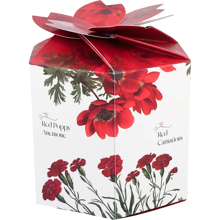 DUO Spring in bloom Becher 400 ml RED FLOWERS in dekorativer Box, New Bone China Porzellan – Bild 6