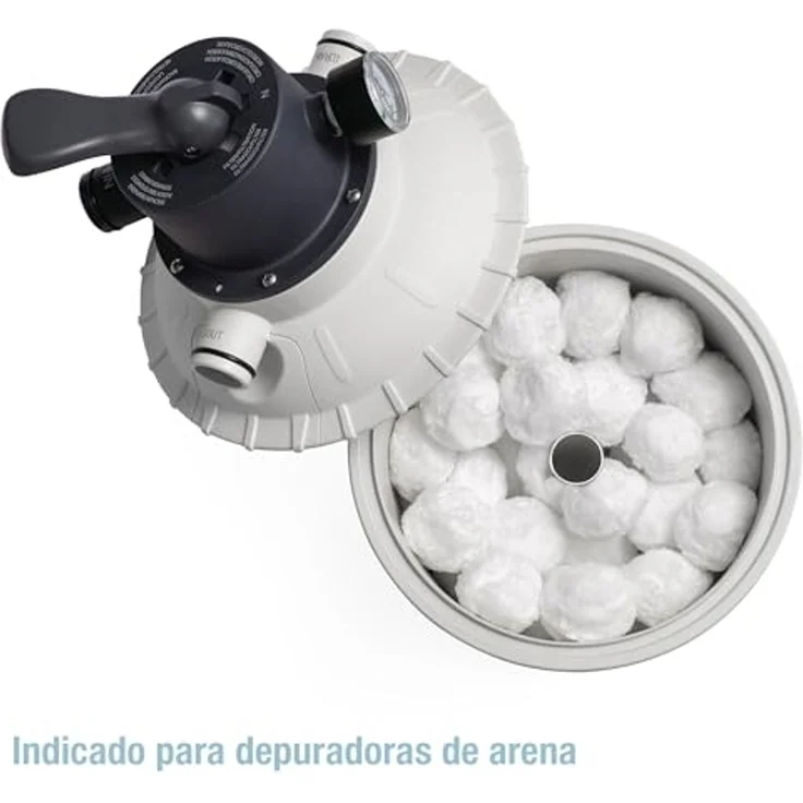 Intex Pool-Filterkartusche Pool Filter Bälle Fiber Sandfilteranlagen Waschmaschinen geeignet – Bild 3