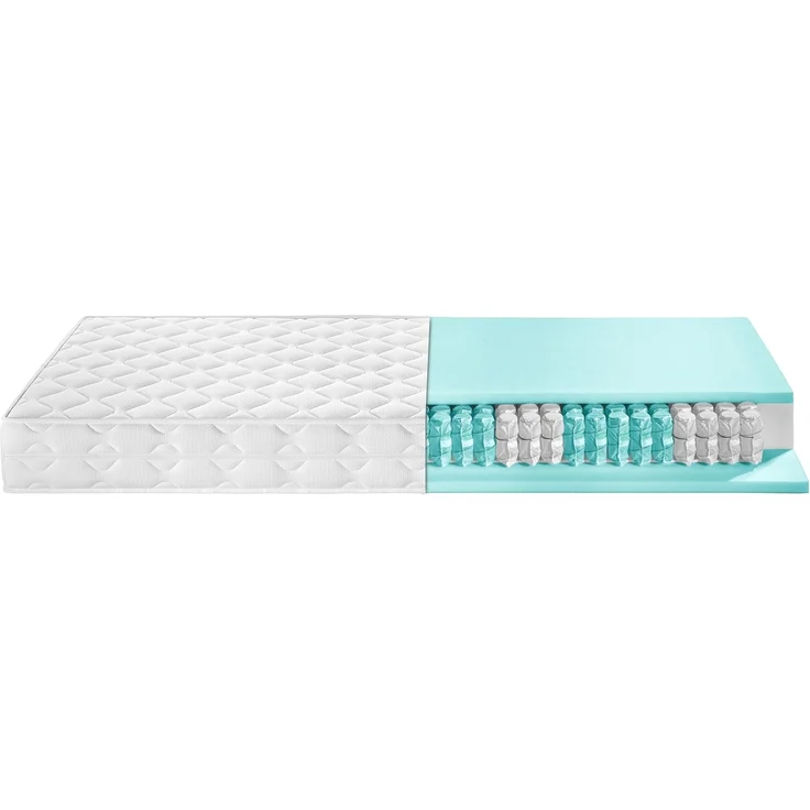 Taschenfederkernmatratze Ergo Flex, zwei unterschiedlich feste Liegeseiten (H2 und H3), Dreamstar, 17 cm hoch, ergonomische 7-Zonen Wendematratze – Bild 3