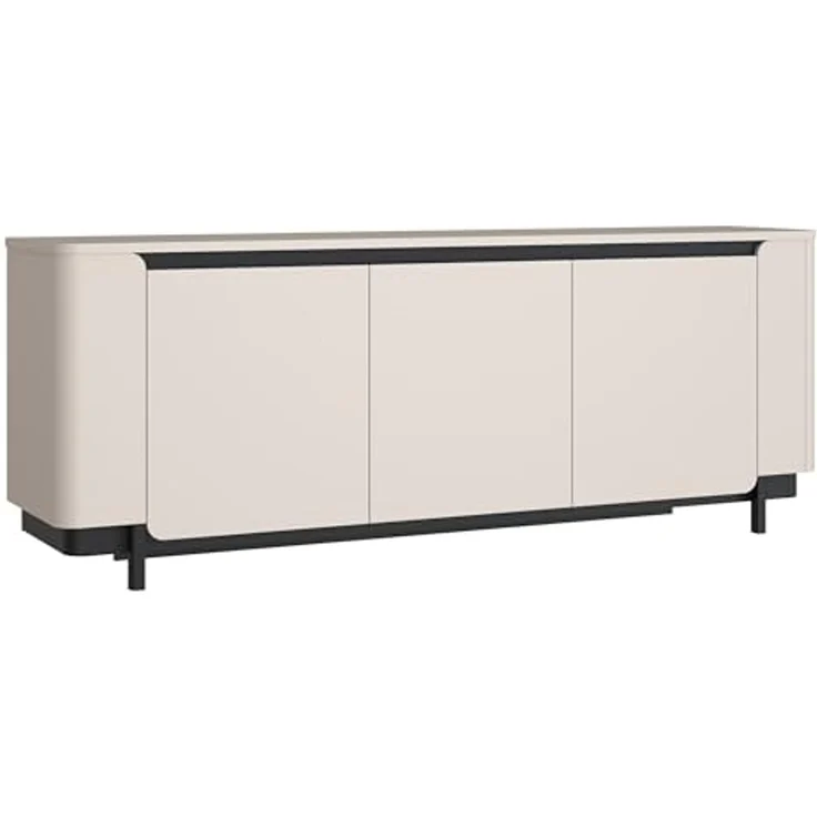Sideboard Venedig / Vodol, Holzwerkstoff, Beige, 205 x 78 x 45 cm – Bild 3