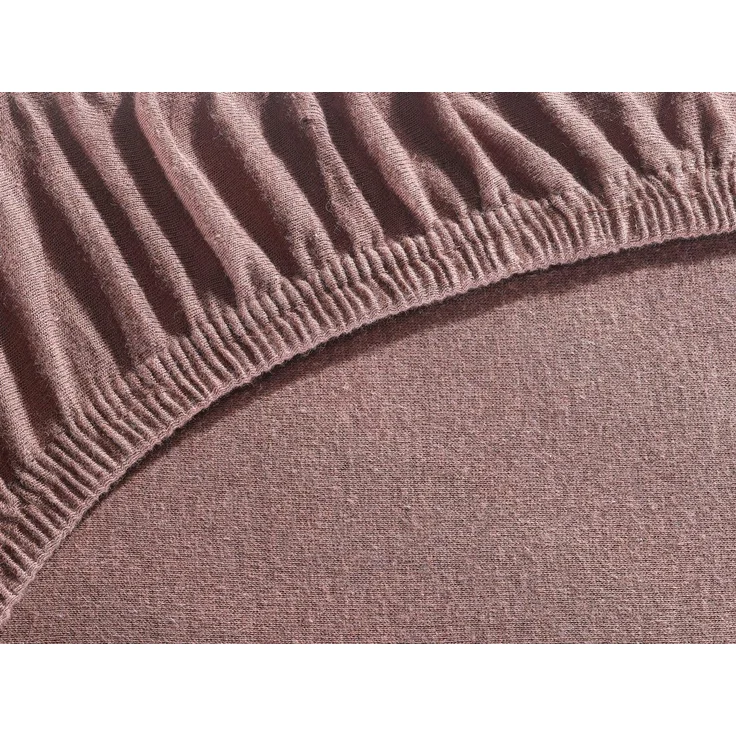 Hometex Premium Textiles Spannbettlaken Exclusive Topper-Spannbettlaken, Jersey, Für Matratzentopper und Boxspringbett Topper – Bild 4