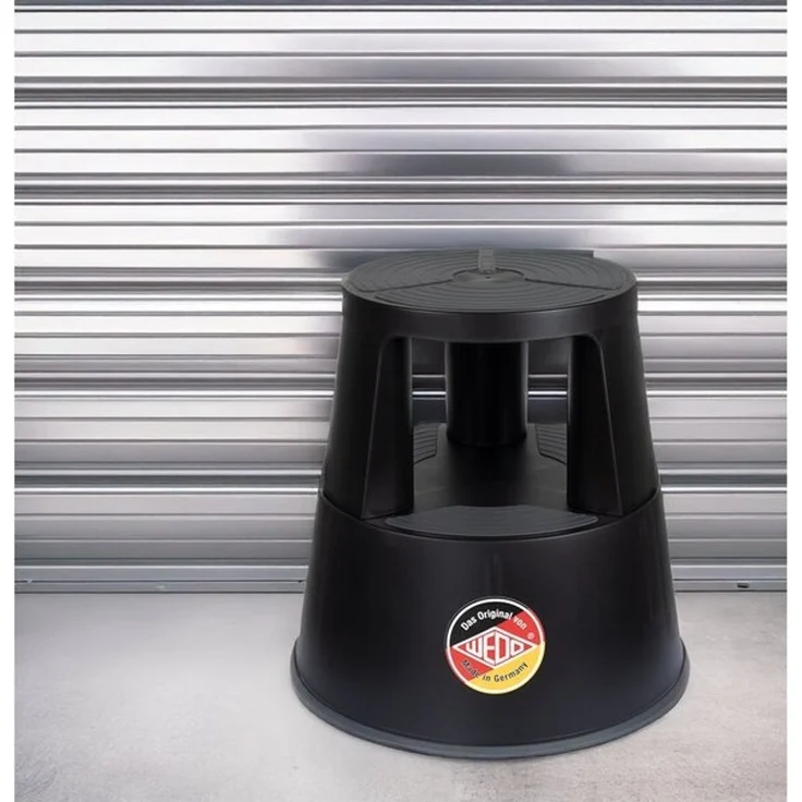 Wedo Rollhocker SuperStep Kunststoff schwarz – Bild 3