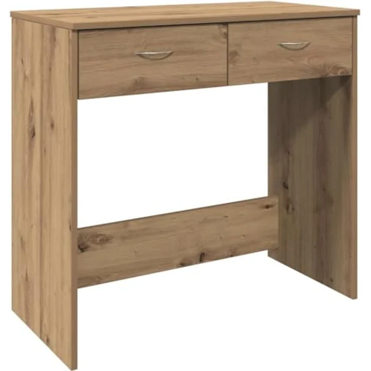vidaXL Schreibtisch Artisan-Eiche 80x40x75 cm Holzwerkstoff 855993 – Bild 2
