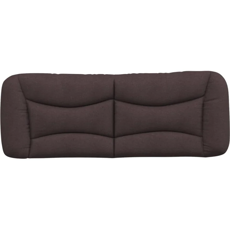 vidaXL Kopfteil-Kissen Dunkelbraun 140 cm Stoff 374579 – Bild 3