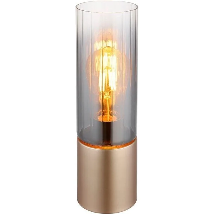 GLOBO LIGHTING Tischleuchte ANNIKA, ohne Leuchtmittel, Tischlampe Nachttischlampe Deko-Tischleuchte Schlafzimmer – Bild 4