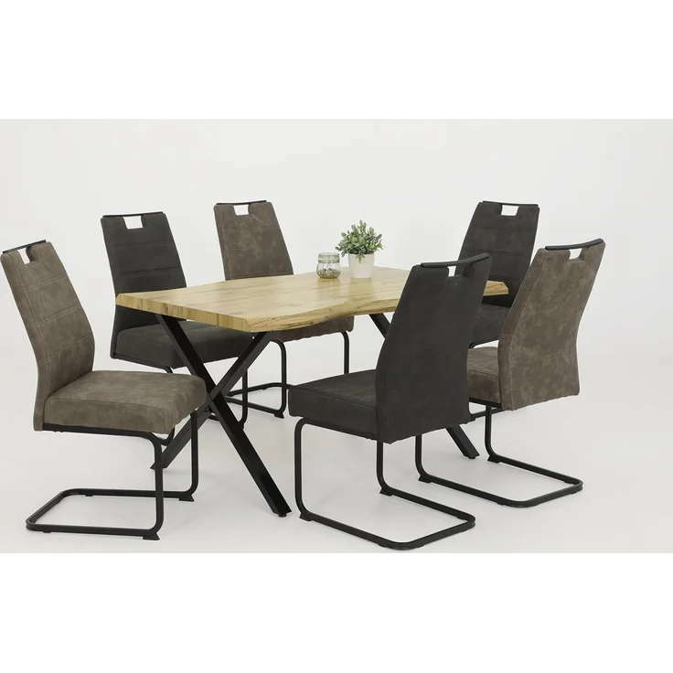 Esstisch Marita / GERDA III T, Holzfarben, 140 x 76 x 90 cm – Bild 7