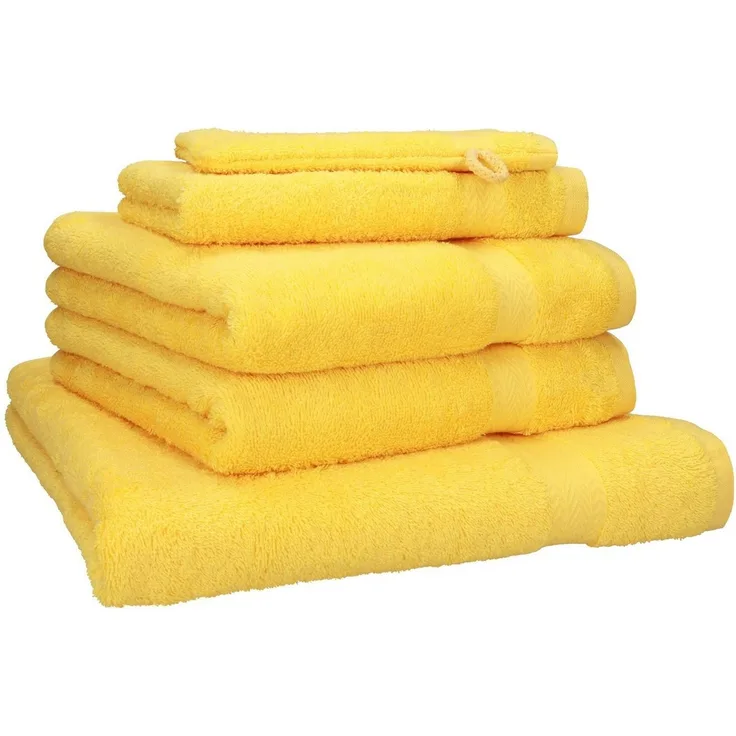 Betz Handtuch Set 5-TLG. Premium 1 Duschtuch 2 Handtücher 1 Gästetuch 1 Waschhandschuh, 100% Baumwolle