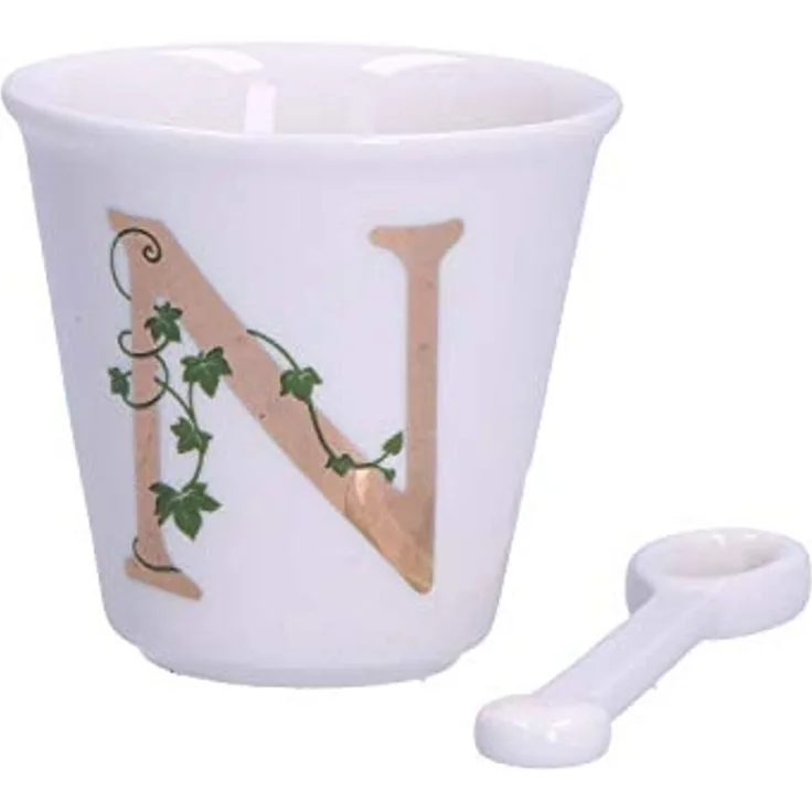 La Porcellana Bianca La Porcellana Bianca Tasse mit Löffel 75 ml Muster n P00450015N
