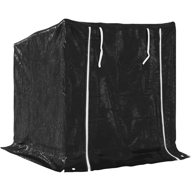 vidaXL Brennholzregal mit Regenschutz 100,5x80,5x110,5 cm 4104938 – Bild 5