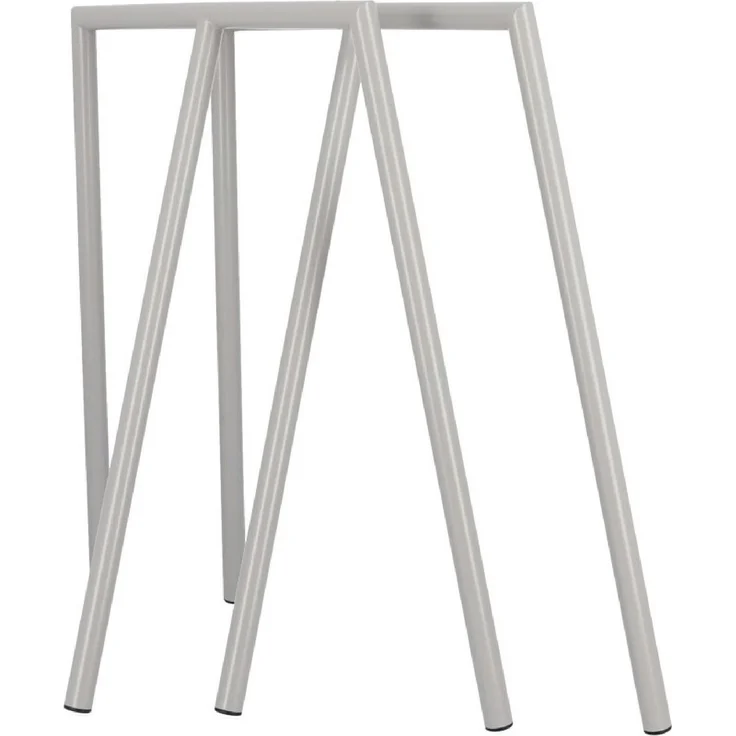 Tischgestell Benito 2er Set, pulverbeschichtetes Metall, modern, Taupe, für flexible Tischlösungen – Bild 5