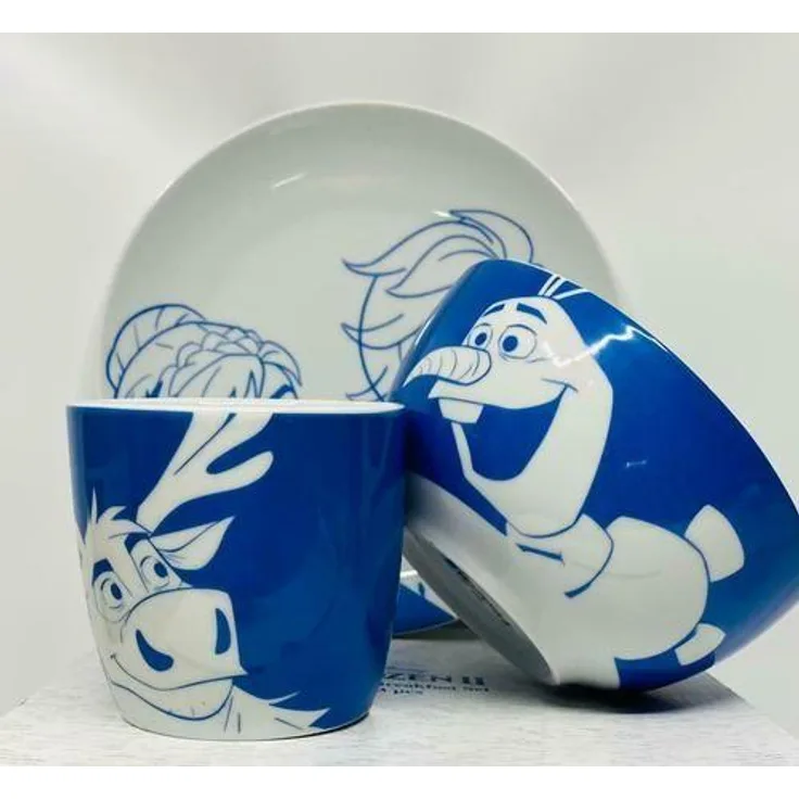 Disney Frozen 2 Elsa & Anna Geschirr Set