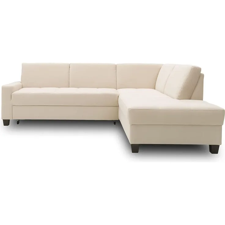 DOMO Collection Ecksofa Londrina, Eckcouch in L-Form, Ecksofa 243x209 cm, Ecke in