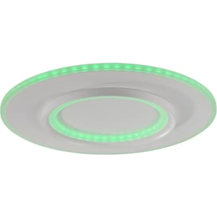 Paul Neuhaus LED Deckenleuchte, Smart Home Alexa kompatibel, dimmbar mit Fernbedienung, Downlight + Sidelight, 50 cm, CCT-Steuerung – Bild 1