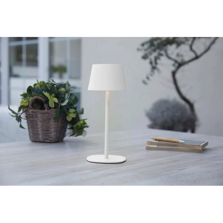 Northpoint LED Tischleuchte LED Akku Tischlampe Flaschenleuchte 3in1 45cm warmweiß – Bild 3