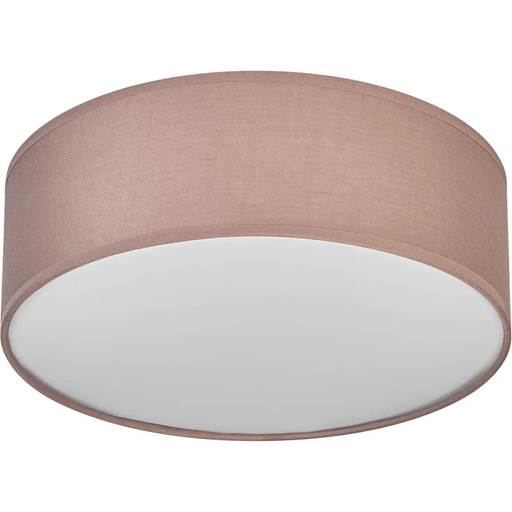 Osram ORBIS PARIS Deckenleuchte 300mm, braun, E27-Sockel, kann mit smarter Lampe bestückt werden, hochwertiges, modernes Design, mit Stoffschirm, geeignet für Innenräume, rund, IP20 Schutzklasse