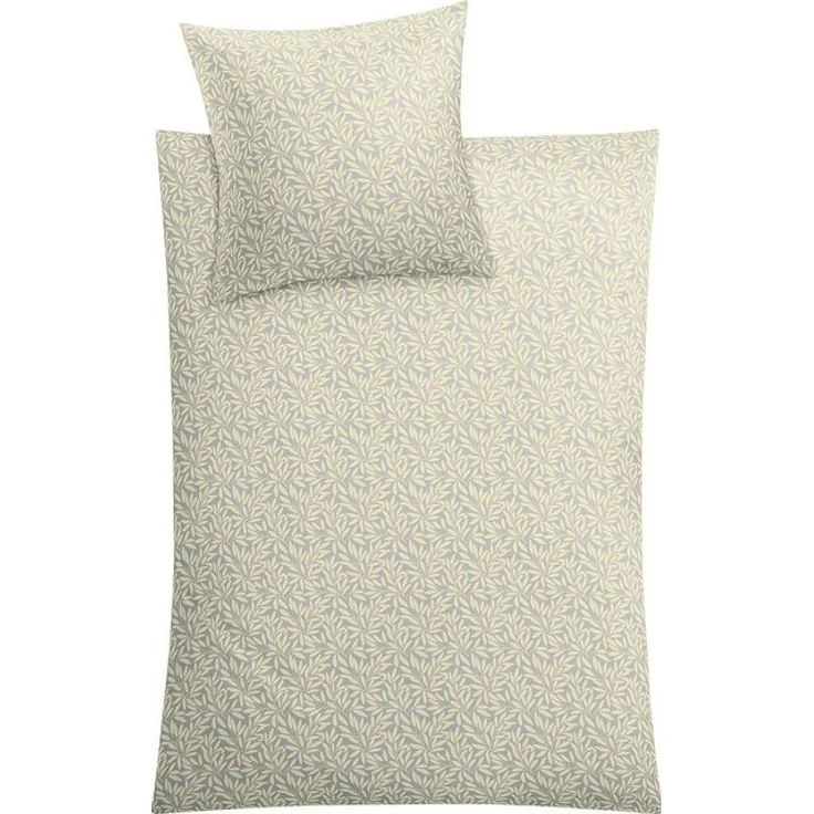 Kleine Wolke Bettwäsche Salvia, Mako-Satin, 2 teilig, Allover Millefleur Design – Bild 3