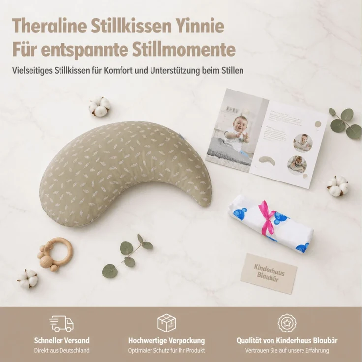 Kinderhaus Blaubaer Stillkissen Theraline Yinnie Stillkissen TOP – Bild 5