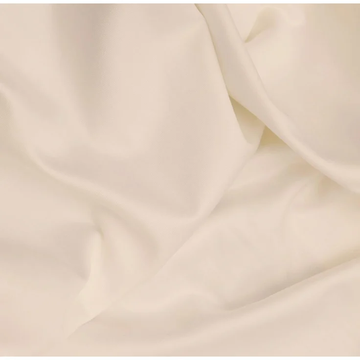 L'essentiel Maison 'De Cream' Satin-Spannbettlaken (King) (FR) (IT) (ES) (DE), Creme, 200+30 x 160 cm – Bild 2