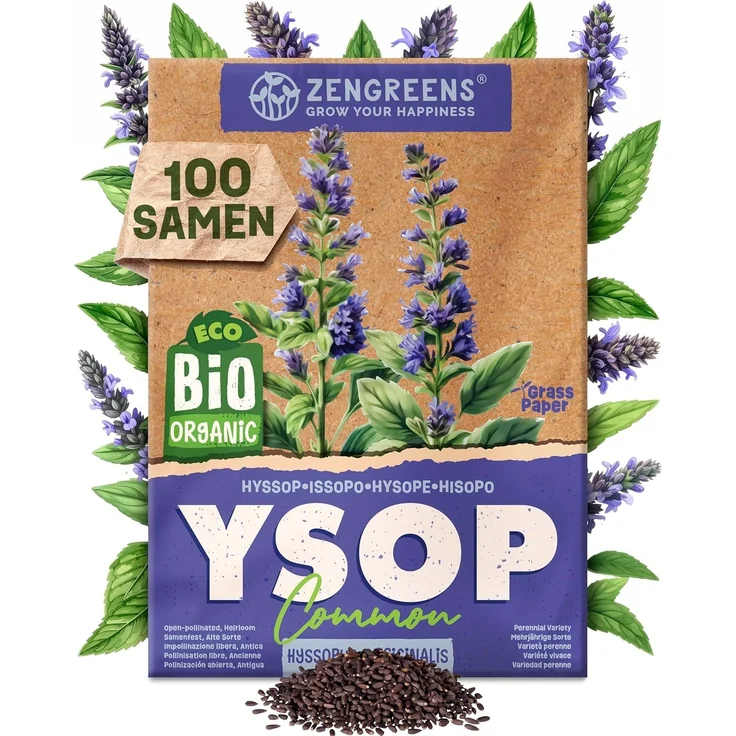ZenGreens® - Bio Kräutersamen im 40er Set - 40 Kräuter Samen für den einfachen Anbau im Garten, Balkon oder Hochbeet - Pflanzensamen - Saatgut – Bild 46