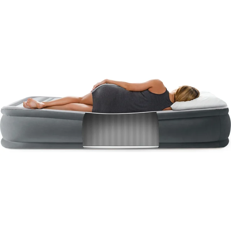 Intex 'DuraBeam ComfortPlushMidRise' Luftbett mit eingebauter, elektrischer Pumpe, 99x191 cm – Bild 14