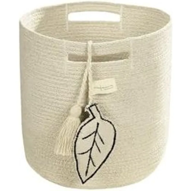 Lorena Canals Leaf Aufbewahrungskorb Beige