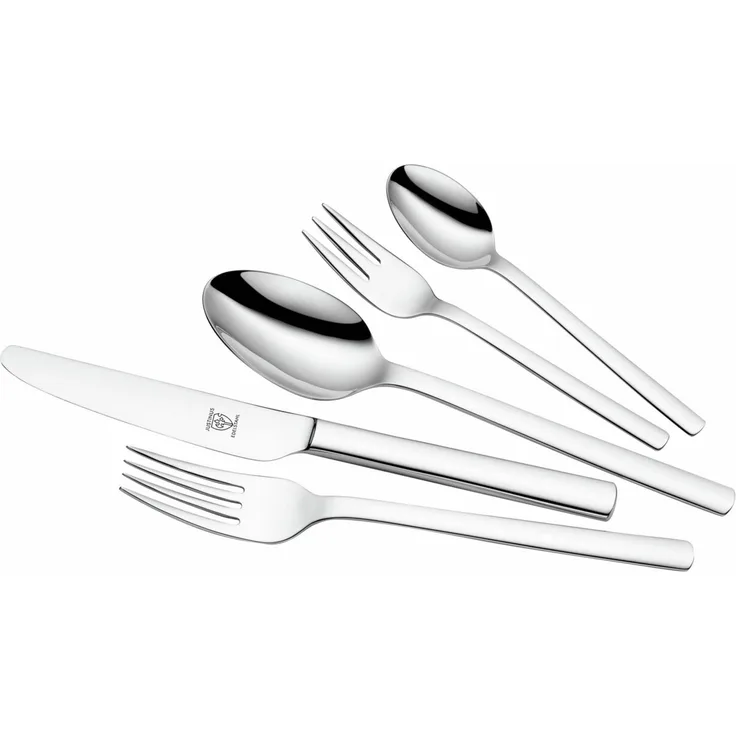 Brenger Besteck 30-teilig ALPHA - Esszimmer Besteck in Silber