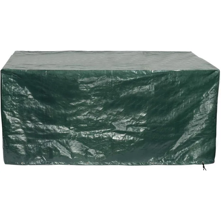 osoltus Schutzhaube Gartentisch 200 x 160 x 70 cm Gartenmöbel PE Gewebe Grün