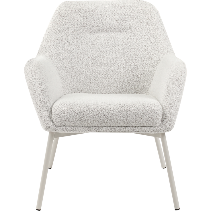 Sessel JABRO Stoff Cremeweiß – Bild 5