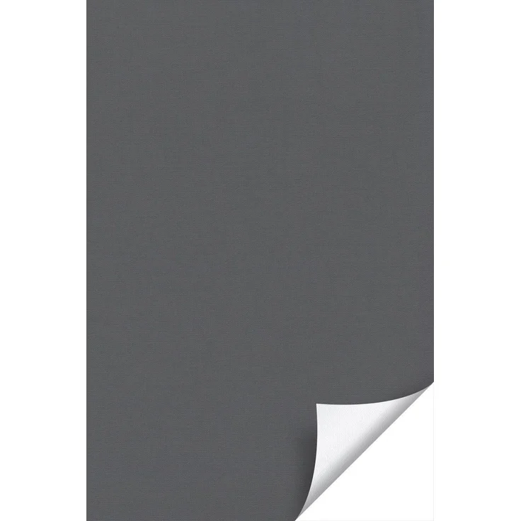Lysel - Qualitätsrollo abdunkelnd anthrazit, (B x H) 93cm x 275cm in grau/anthrazit – Bild 2