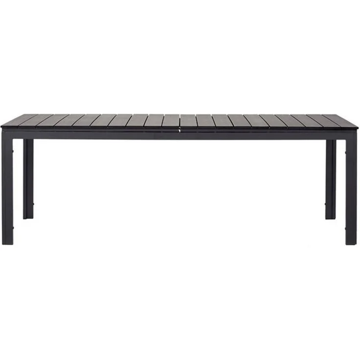 ebuy24 Gartentisch Willy Gartentisch ausziehbar 95x230/287 cm schwarz – Bild 4