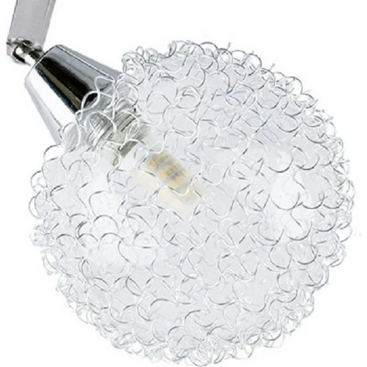 TRANGO LED Deckenleuchte, 2-flammig 1002-28 LED Deckenleuchte Chromoptik Serie *AMELIA* inkl. 2x G9 LED Leuchtmittel 3.000K warmweiße Lichtfarbe Badleuchte, Flurleuchte, Küchenleuchte, LED Deckenlampe, Kronleuchter – Bild 4