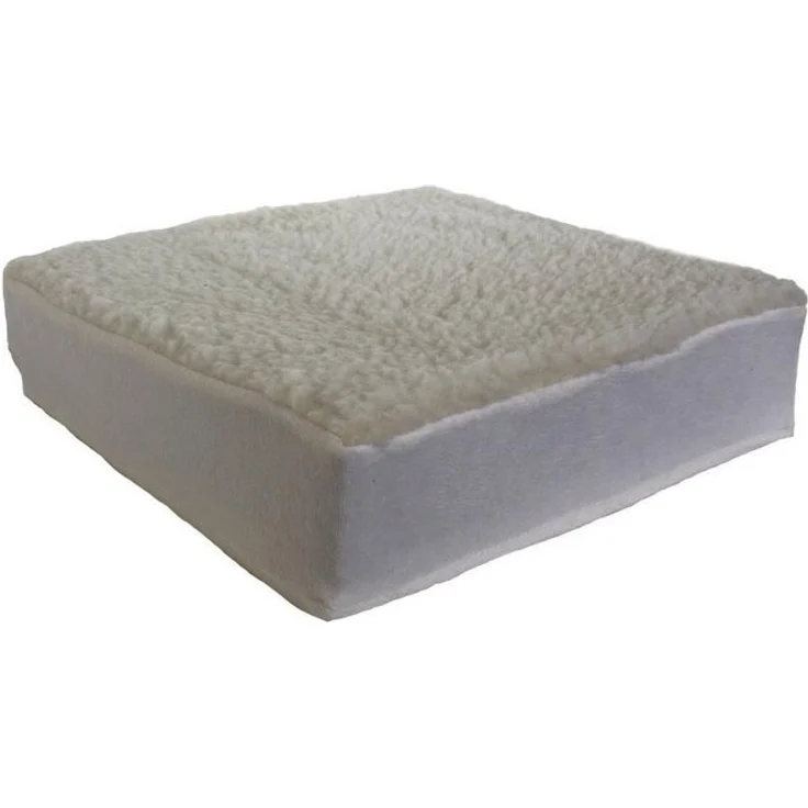 Kühnemuth Sitzkissen Sitzerhöhung 10 cm hoch Sitzkissen Aufstehhilfe für Sessel Sofa Stuhl, Kissenhülle mit Füllung – Bild 2